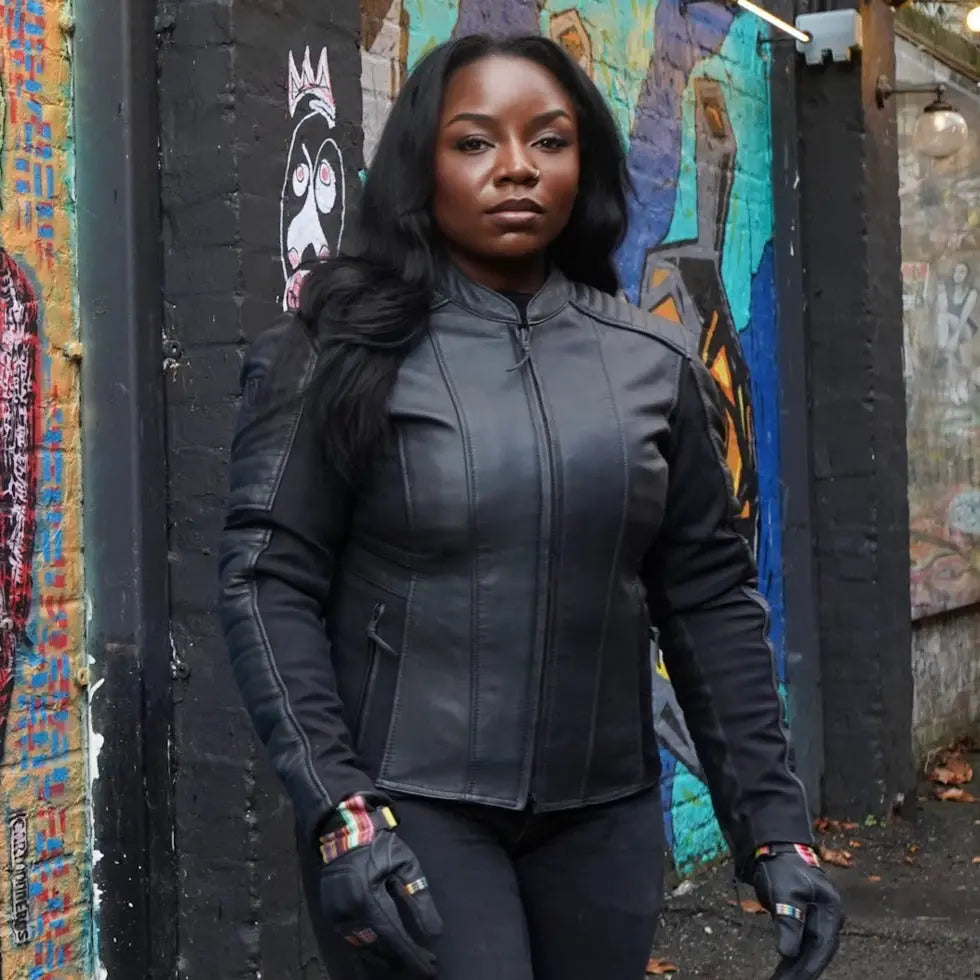 Ride-in-Style-and-Safety-Discover-the-MotoGirl-Amelia-Leather-Jacket-at-MotoCentral - FREE UK Shipping, FREE 365 Day Returns | Moto Central