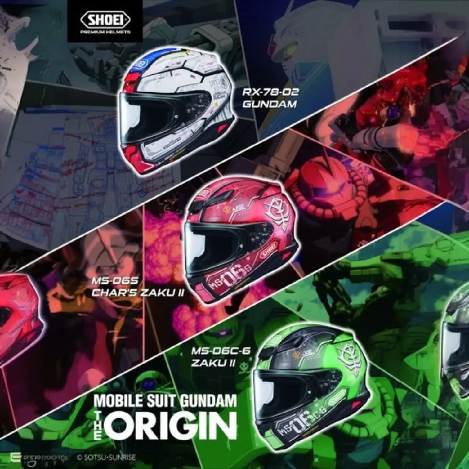 Shoei-x-Gundam-Helmets-Have-Landed-at-Moto-Central-Pre-Order-the-Ultimate-Collector-s-Drop - FREE UK Shipping, FREE 365 Day Returns | Moto Central