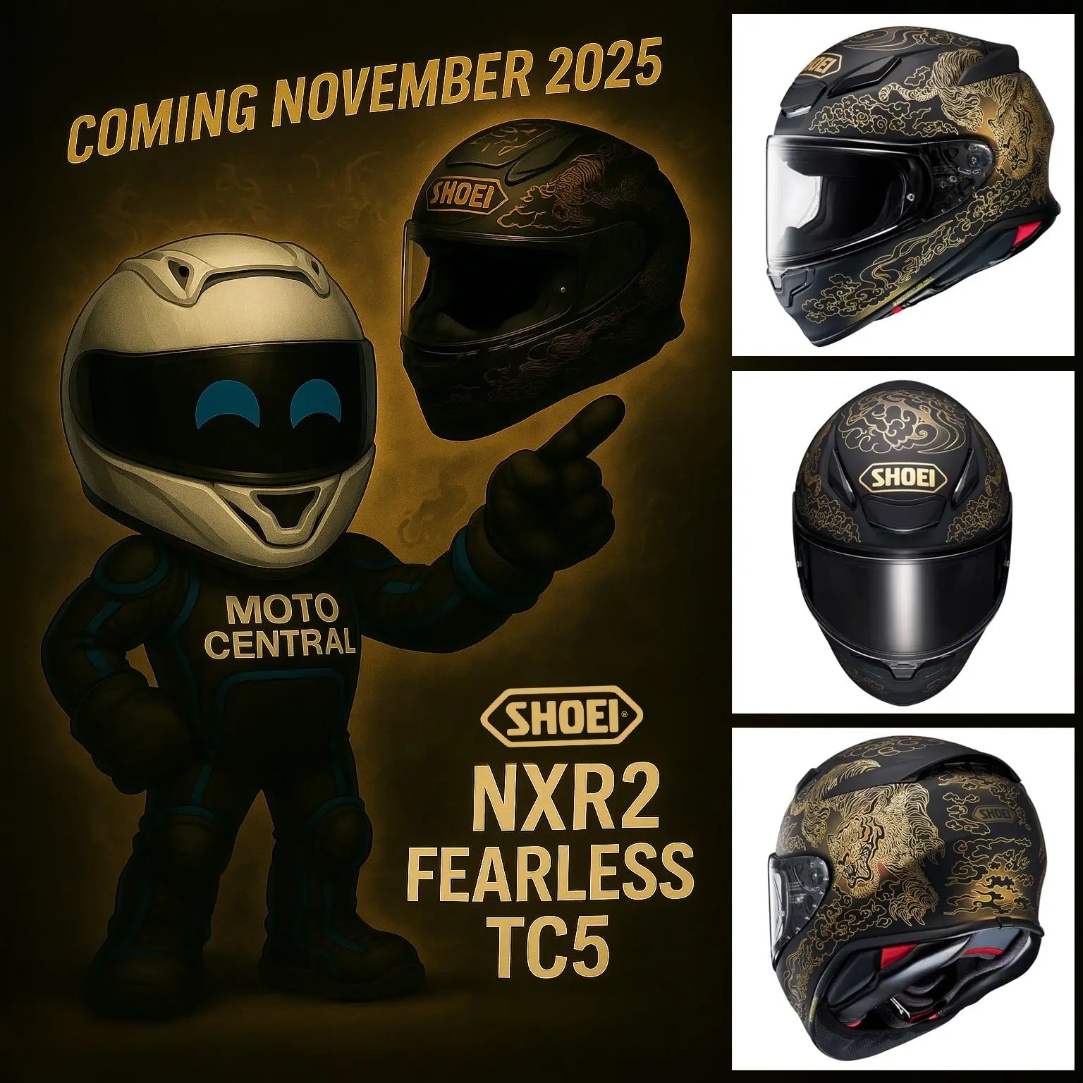 Ride-Into-2025-with-the-Shoei-NXR2-Fearless-TC5-Helmet-Only-at-Moto-Central - FREE UK Shipping, FREE 365 Day Returns | Moto Central