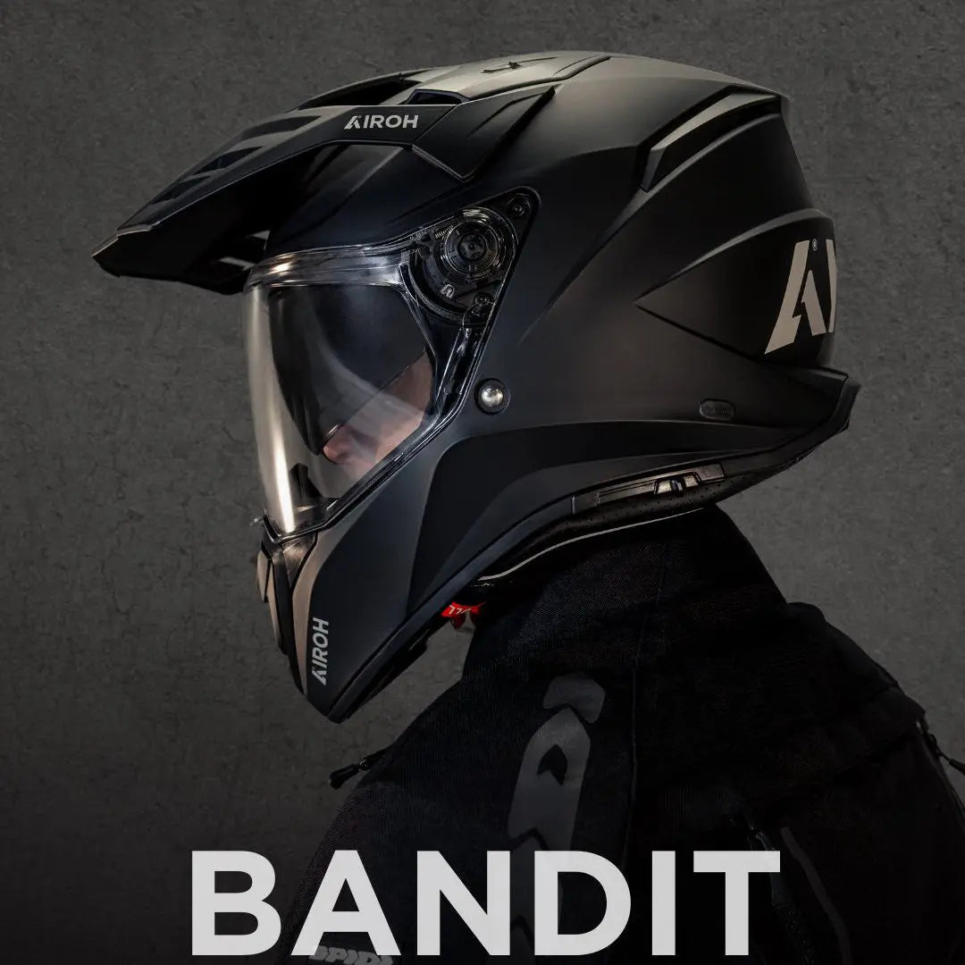 Airoh Bandit Helmet - Aggressive Styling with Urban Street Attitude - FREE UK Shipping, FREE 365 Day Returns | Moto Central