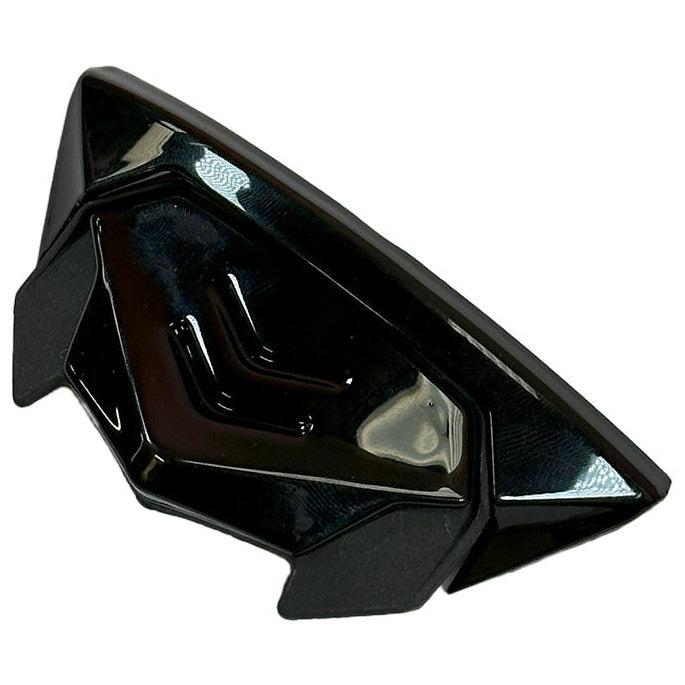Spada RP-One Front Lower Vent Gloss Black gloss black lower vent left-side view on a white background