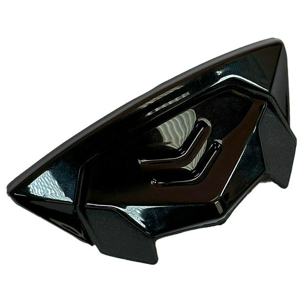 Spada RP-One Front Lower Vent Gloss Black gloss black lower vent right-side view on a white background