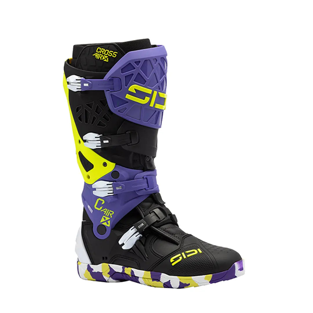 Sidi Crossair X CE Boots Black / Violet FREE UK Delivery, FREE 365 Day Returns | Moto Central