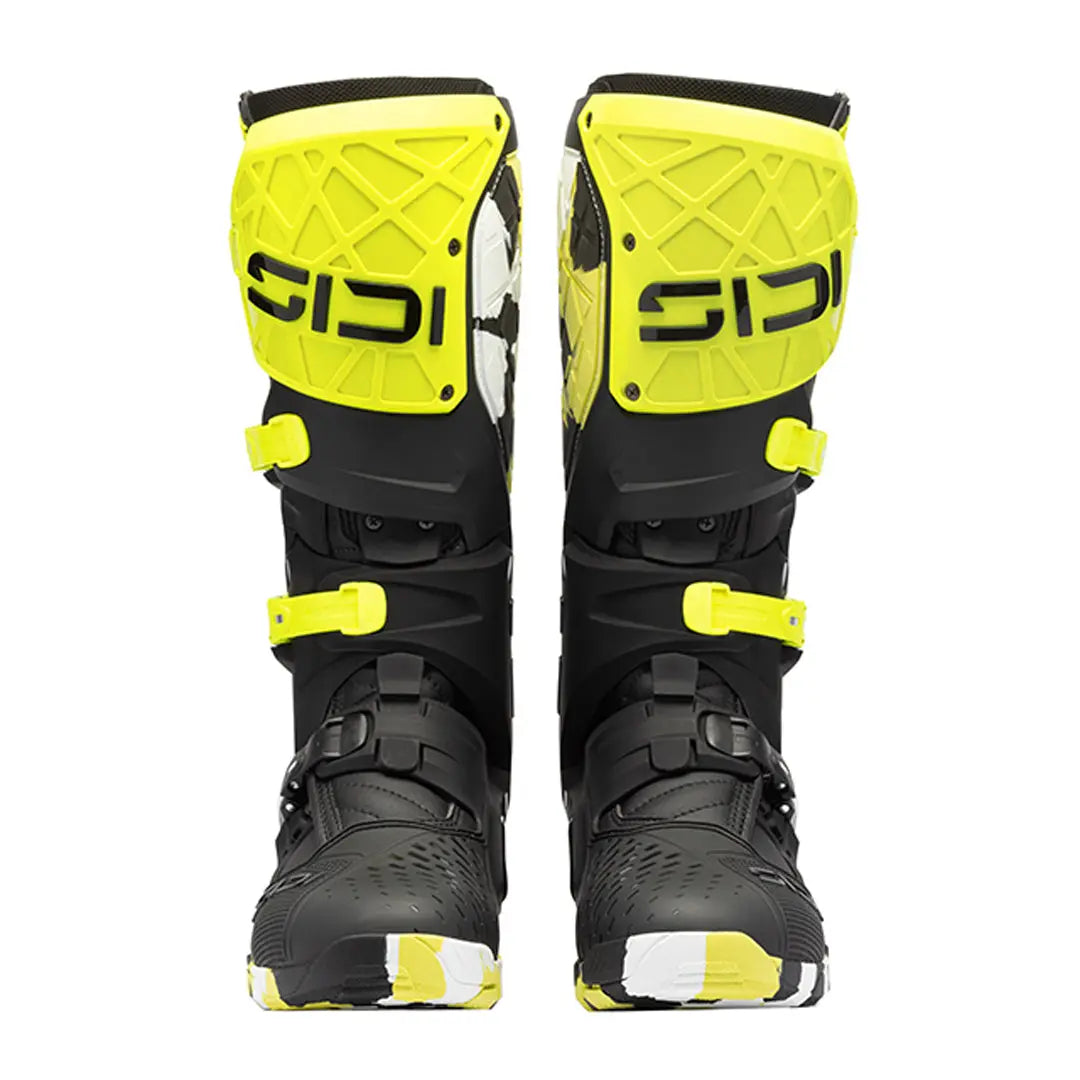 Sidi Crossair X CE Boots RACR LE Black / Yellow FREE UK Delivery, FREE 365 Day Returns | Moto Central