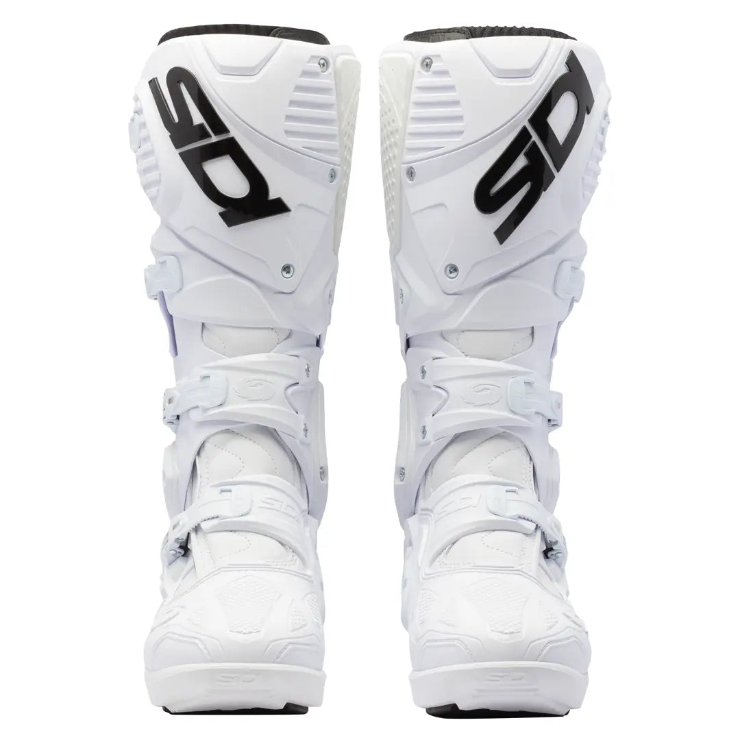 Sidi Crossfire 3 SRS CE Boots White / Black FREE UK Delivery, FREE 365 Day Returns | Moto Central