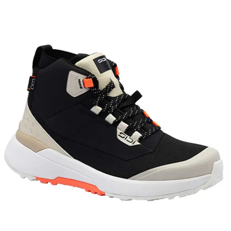 Sidi Nucleus Gore-Tex CE Short Boots Black / Sand FREE UK Delivery, FREE 365 Day Returns | Moto Central