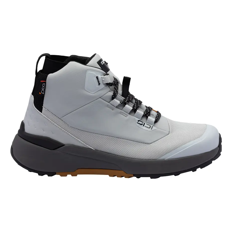 Sidi Nucleus Gore-Tex CE Short Boots Grey motorcycle boots – inner side view