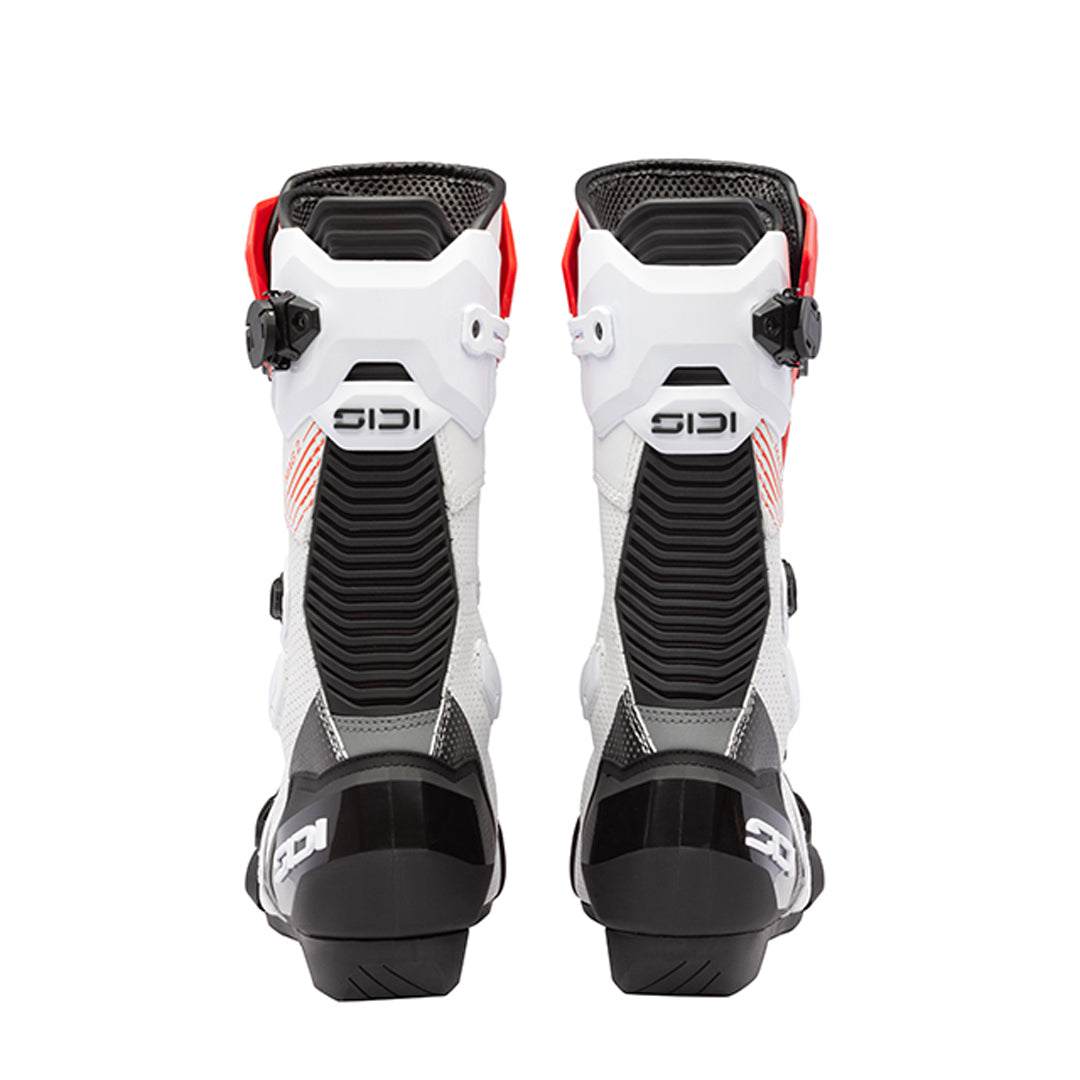 Sidi Mag 2 Air CE Boots White / Black / Red FREE UK Delivery, FREE 365 Day Returns | Moto Central
