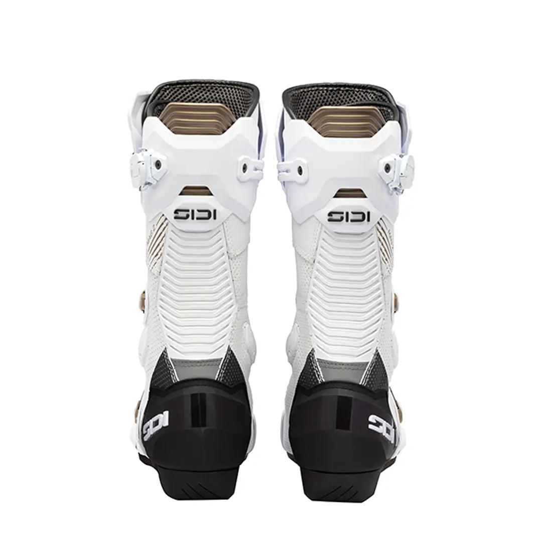 Sidi Mag 2 Air CE Boots White / Black FREE UK Delivery, FREE 365 Day Returns | Moto Central
