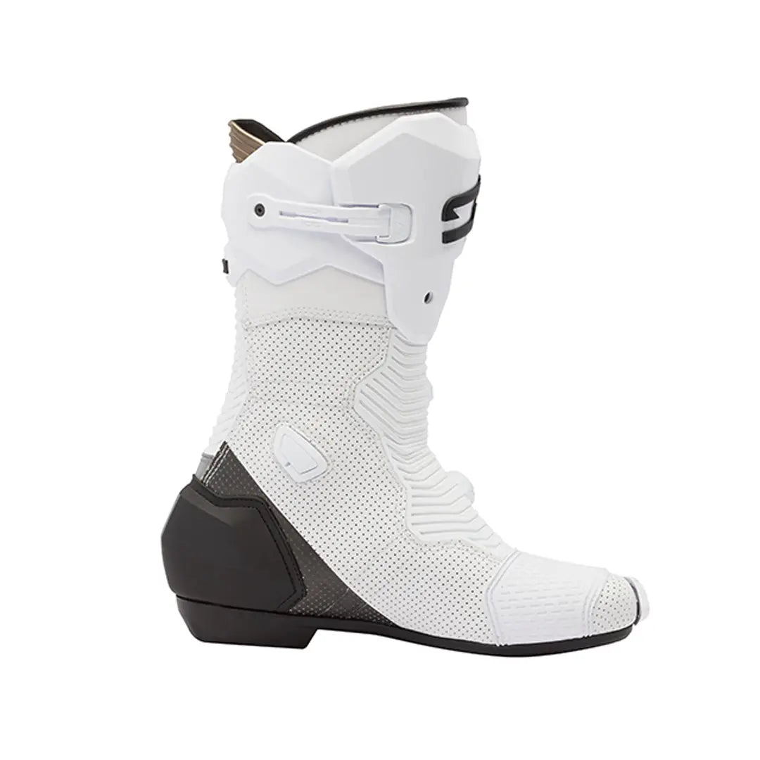 Sidi Mag 2 Air CE Boots White / Black FREE UK Delivery, FREE 365 Day Returns | Moto Central