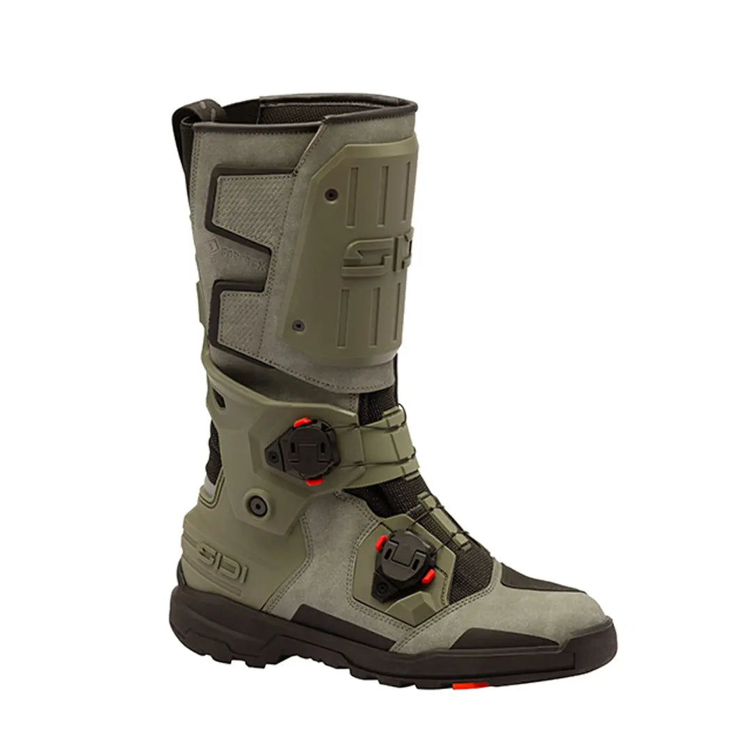 Sidi Taurus Gore-Tex CE Boots Deep Forest FREE UK Delivery, FREE 365 Day Returns | Moto Central