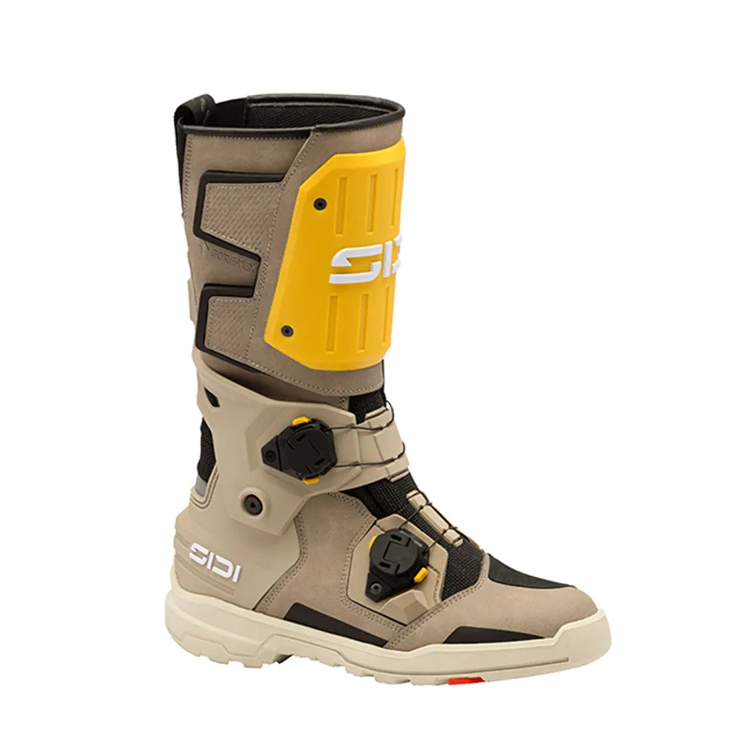 Sidi Taurus Gore-Tex CE Boots Sand Ochre FREE UK Delivery, FREE 365 Day Returns | Moto Central