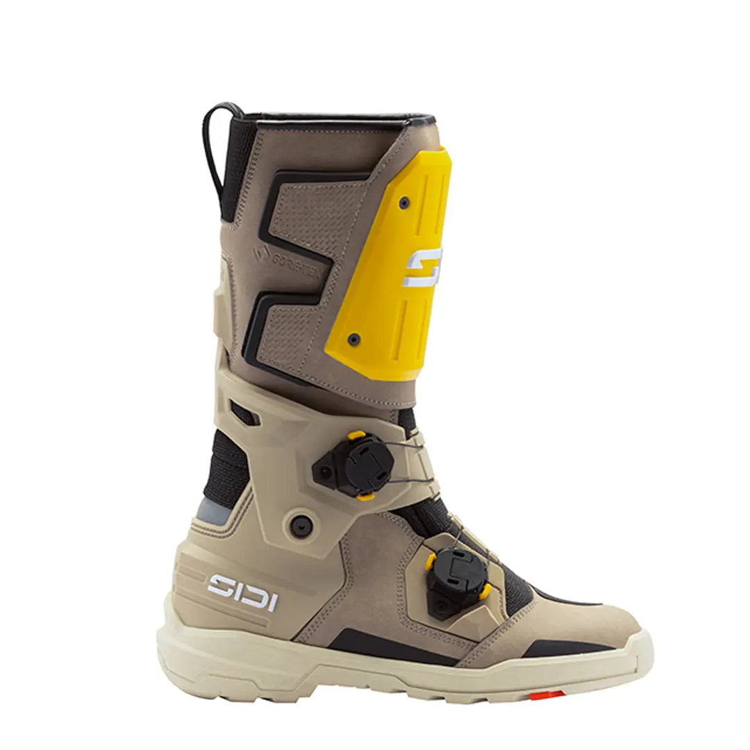 Sidi Taurus Gore-Tex CE Boots Sand Ochre FREE UK Delivery, FREE 365 Day Returns | Moto Central