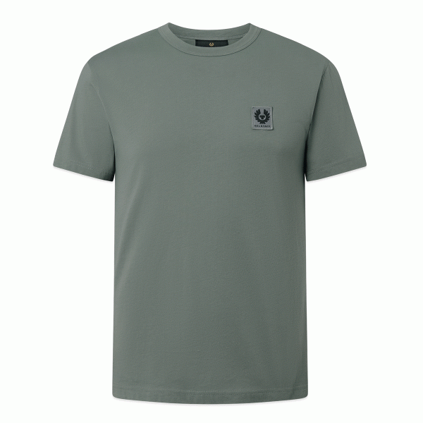 Belstaff T-Shirt Atlantic Grey FREE UK Delivery, FREE 365 Day Returns | Moto Central