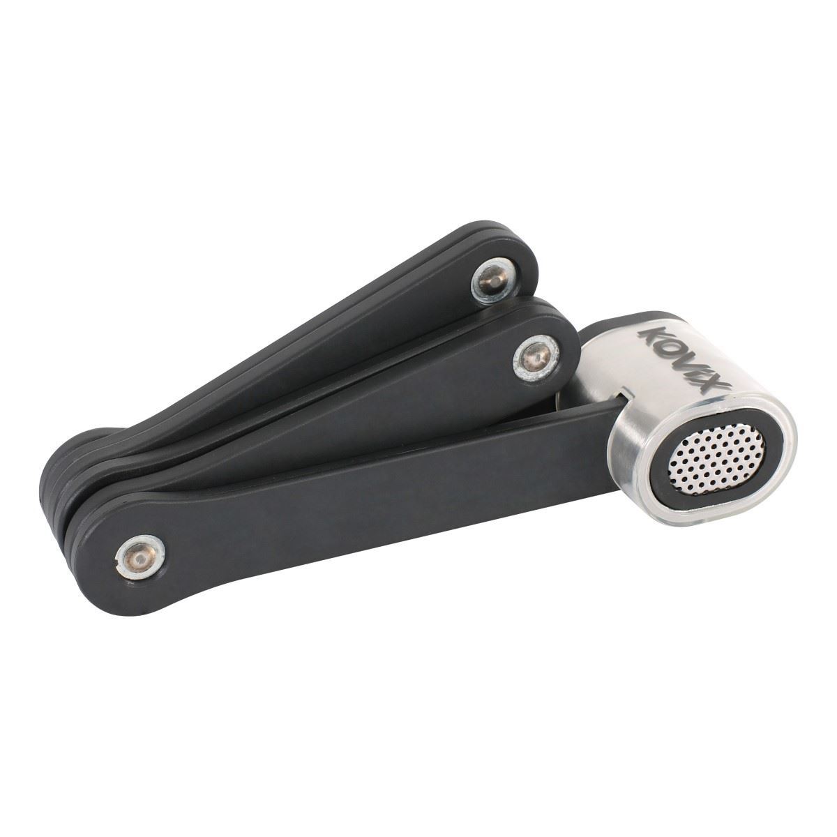 Kovix KFQ Alarmed Folding Lock Black - FREE UK Shipping, FREE 365 Day Returns | Moto Central