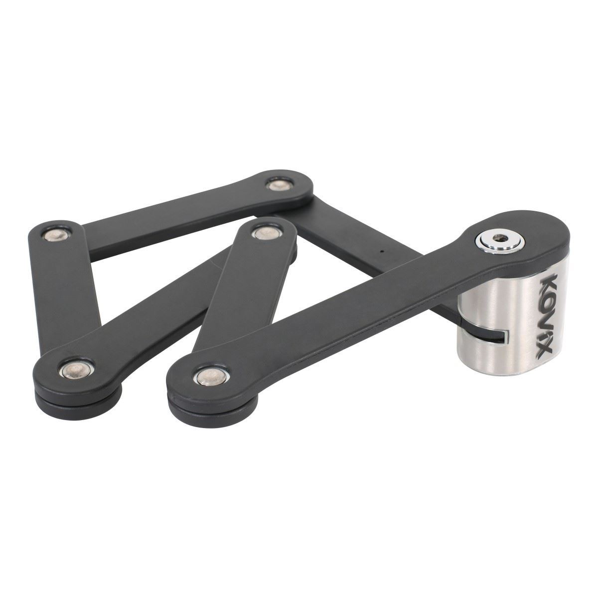 Kovix KFQ Alarmed Folding Lock Black - FREE UK Shipping, FREE 365 Day Returns | Moto Central