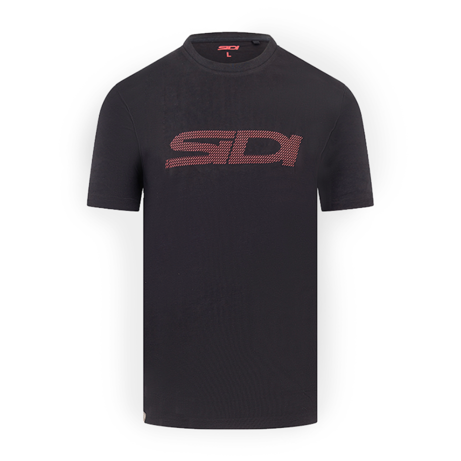 Sidi Weekend T-Shirt Edge Black FREE UK Delivery, FREE 365 Day Returns | Moto Central