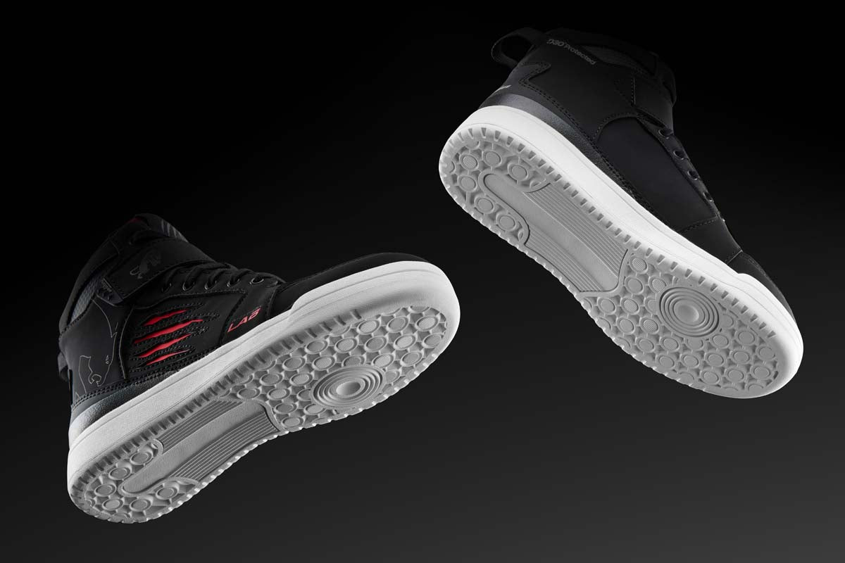 Furygan Tarmac D3O Shoes Black / Red