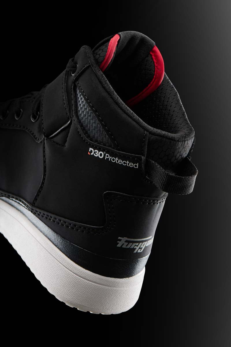 Furygan Tarmac D3O Shoes Black / Red