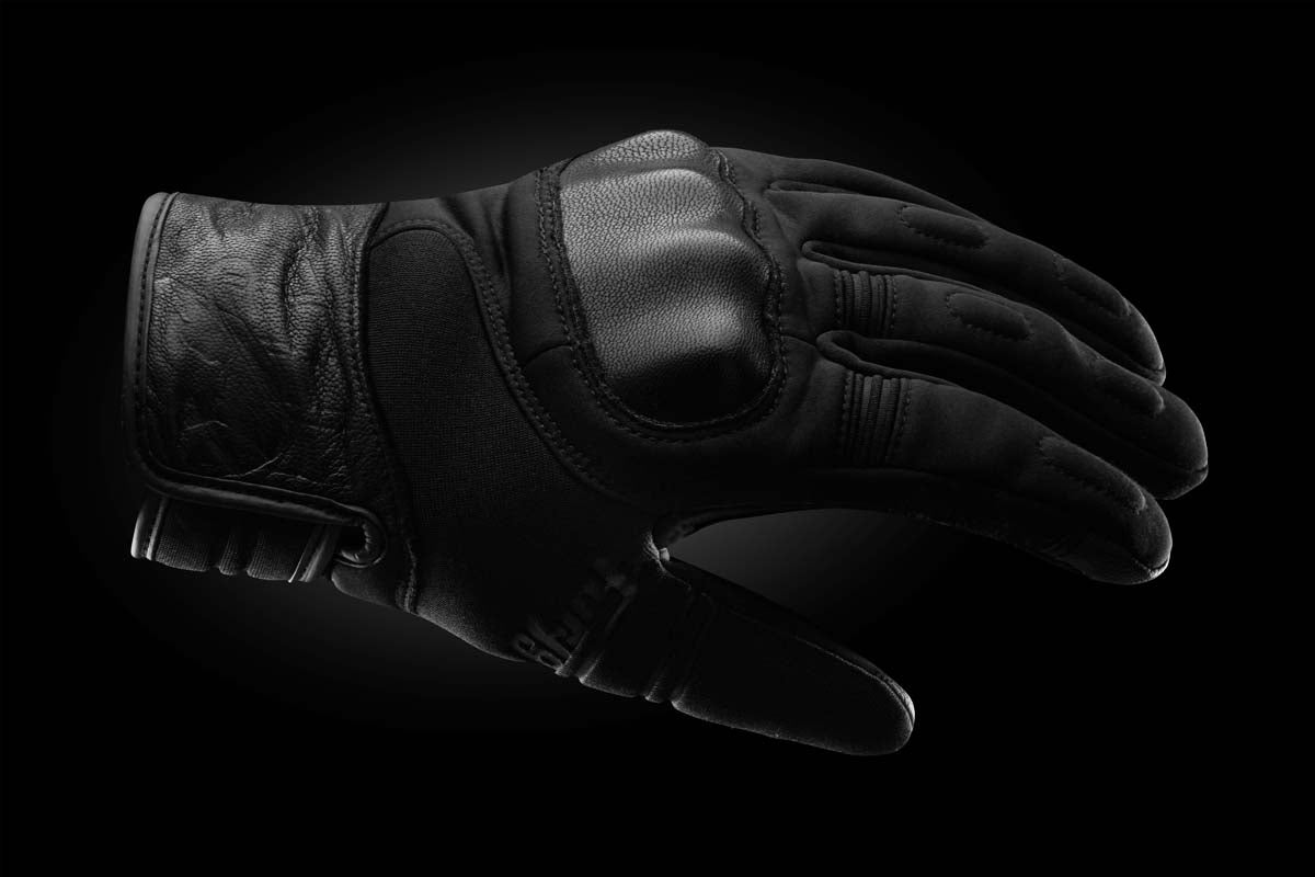 Furygan TD Soft D3O Primaloft Textile Gloves Black