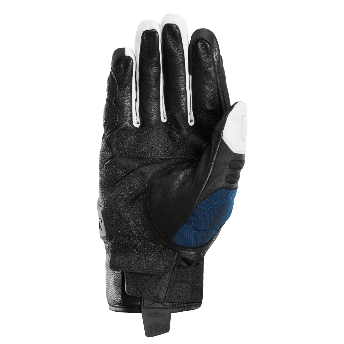 Furygan Balmaz All Season Leather & Textile Gloves Blue / White