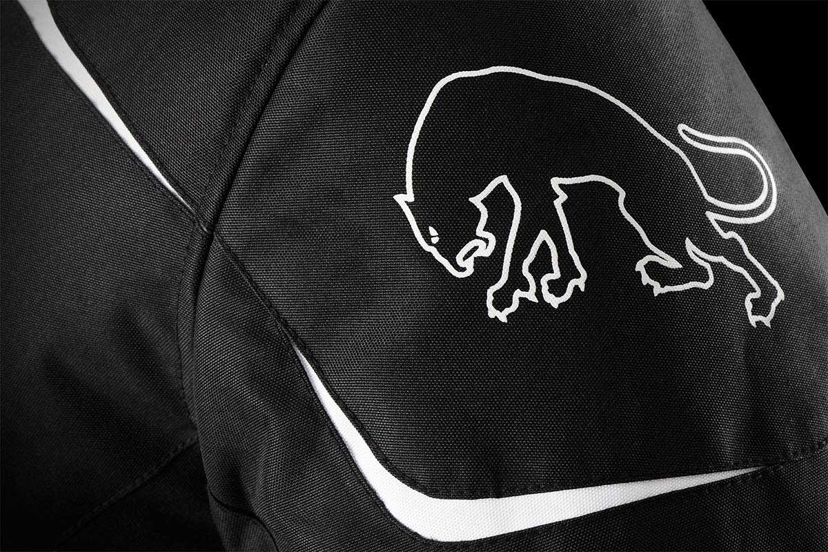 Furygan Yori Textile Jacket Black / White / White FREE UK Delivery, FREE 365 Day Returns | Moto Central