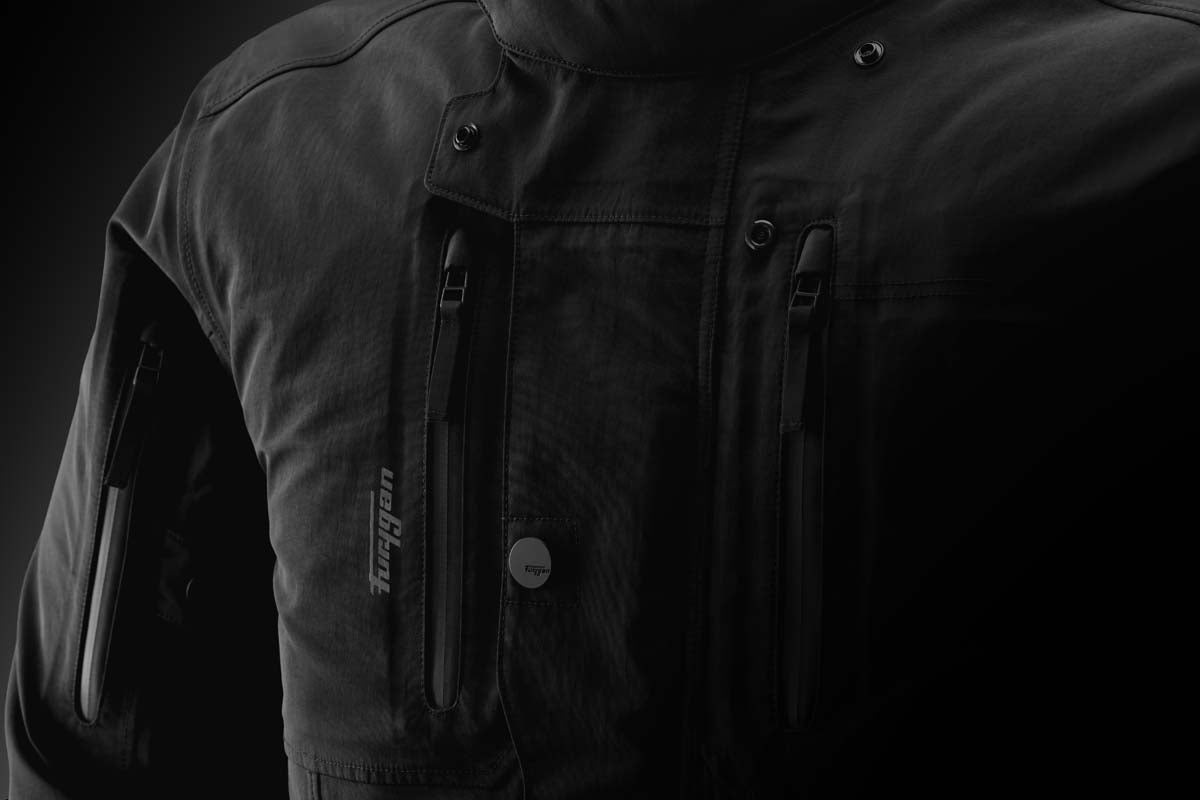 Furygan Harris Trooper Textile Jacket Black