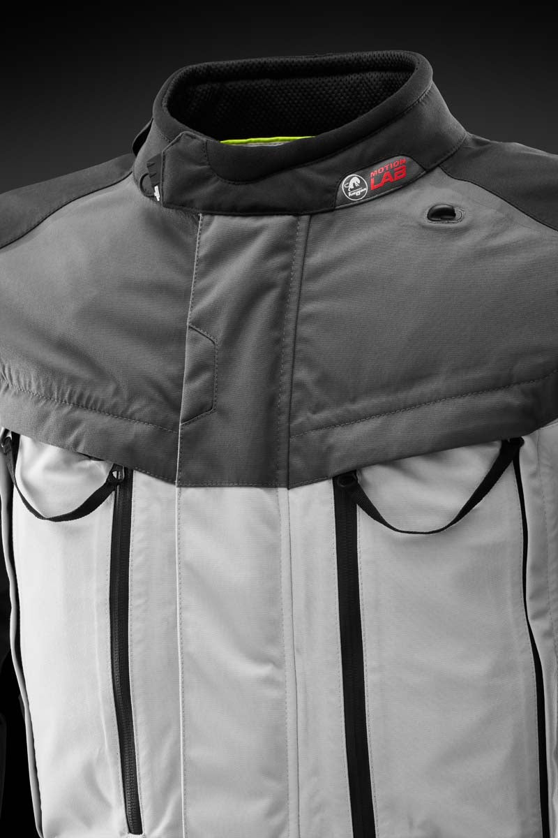 Furygan Challenger Textile Jacket Grey / White / Fluo Yellow