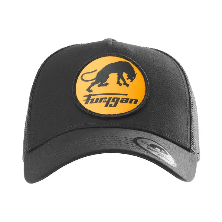 Furygan Trucker Logo Cap Black / Yellow Fury FREE UK Delivery, FREE 365 Day Returns | Moto Central