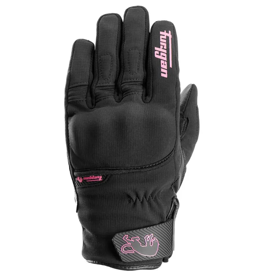 Furygan Jet All Season D3O Evo Ladies Gloves Black / Pink FREE UK Delivery, FREE 365 Day Returns | Moto Central