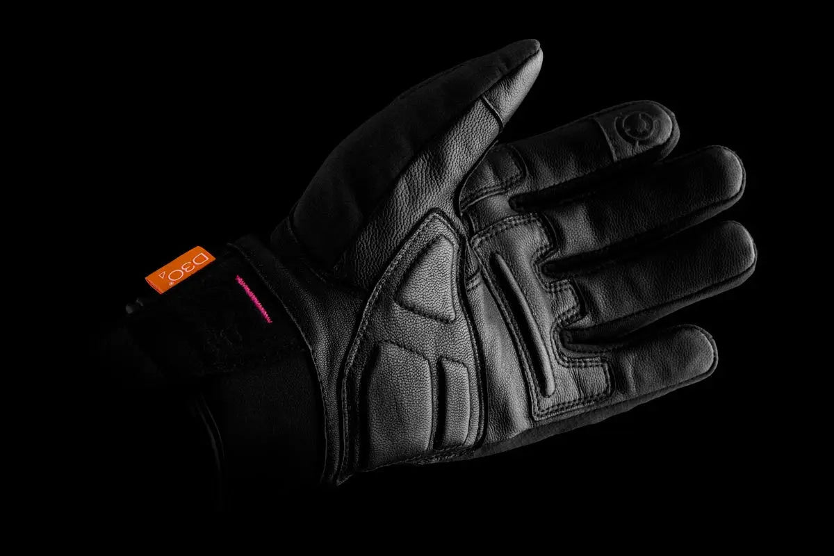 Furygan Jet All Season D3O Evo Ladies Gloves Black / Pink FREE UK Delivery, FREE 365 Day Returns | Moto Central