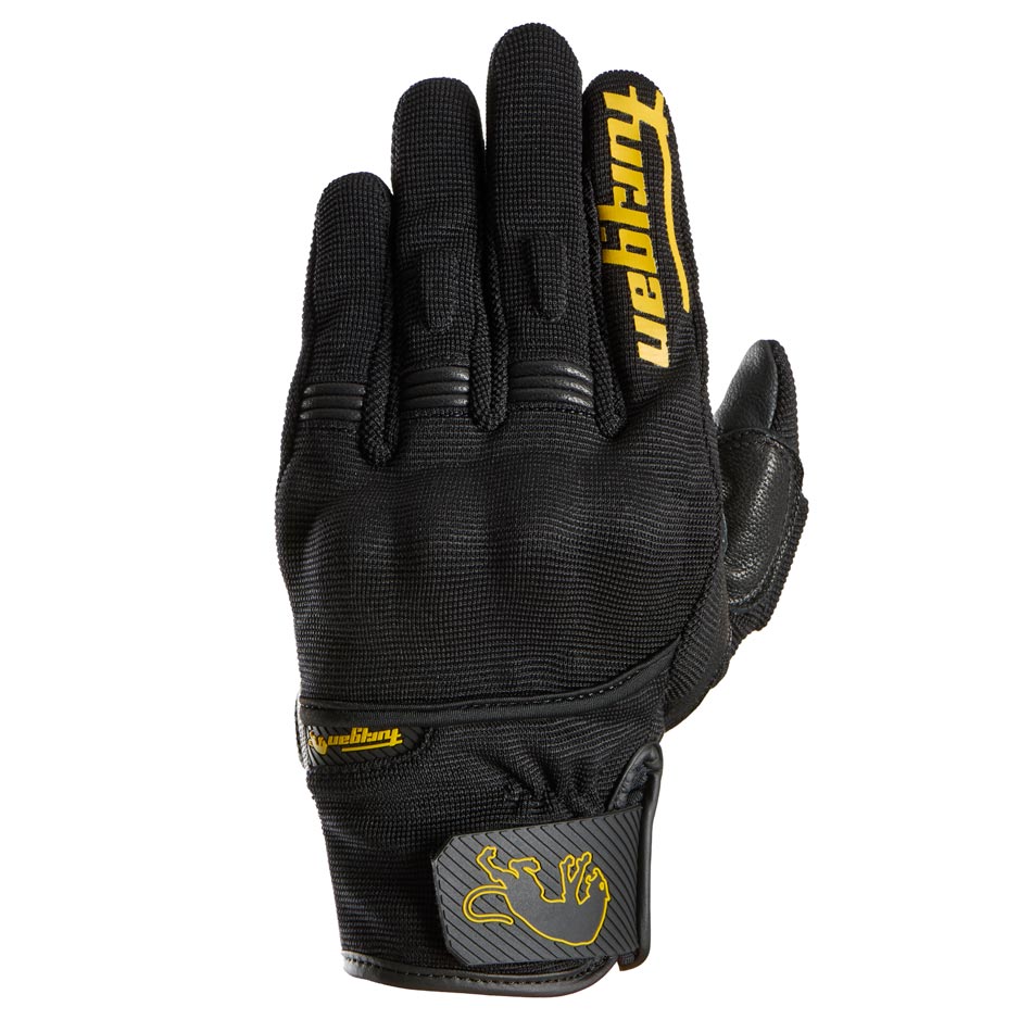Furygan Jet D3O Evo Ladies Gloves Black / Gold FREE UK Delivery, FREE 365 Day Returns | Moto Central