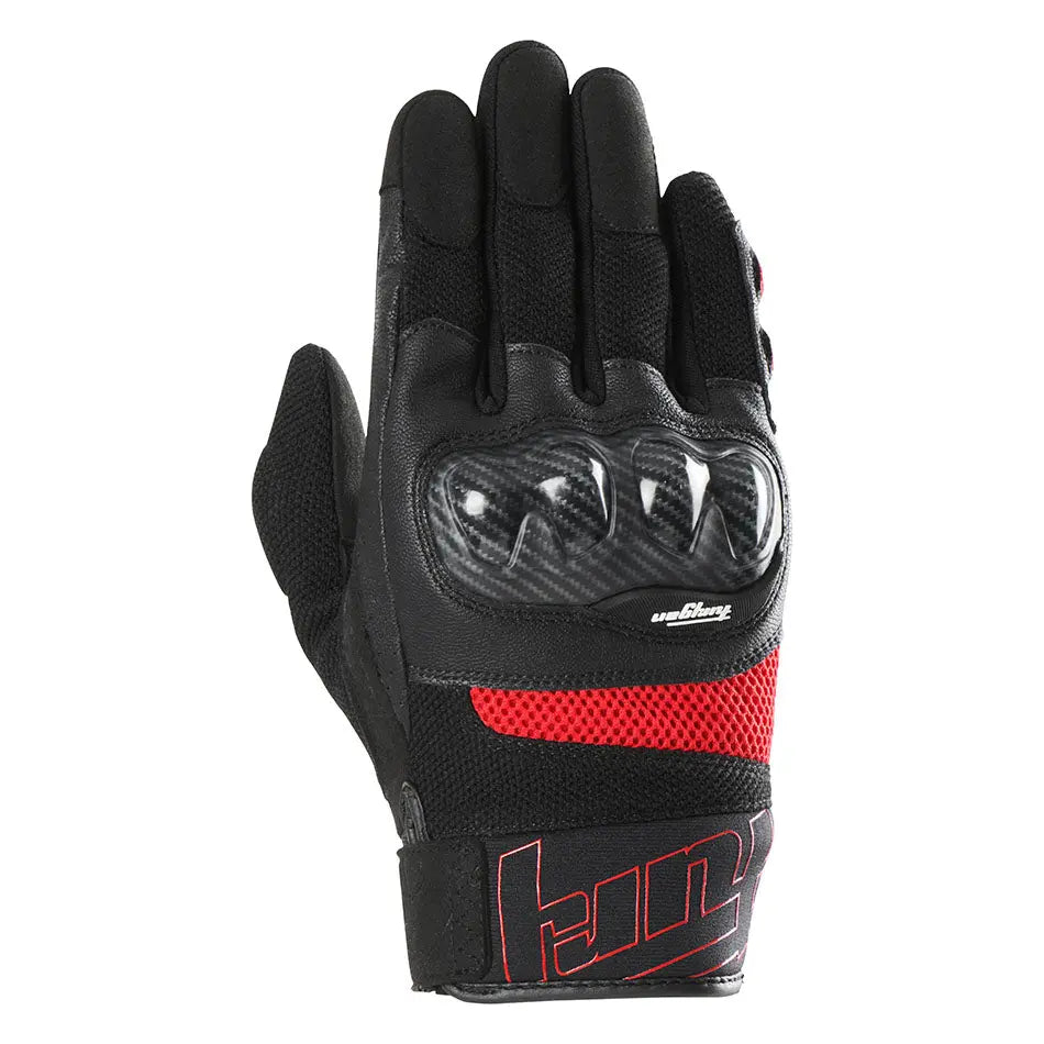 Furygan Galax Evo Textile Gloves Black / Red FREE UK Delivery, FREE 365 Day Returns | Moto Central