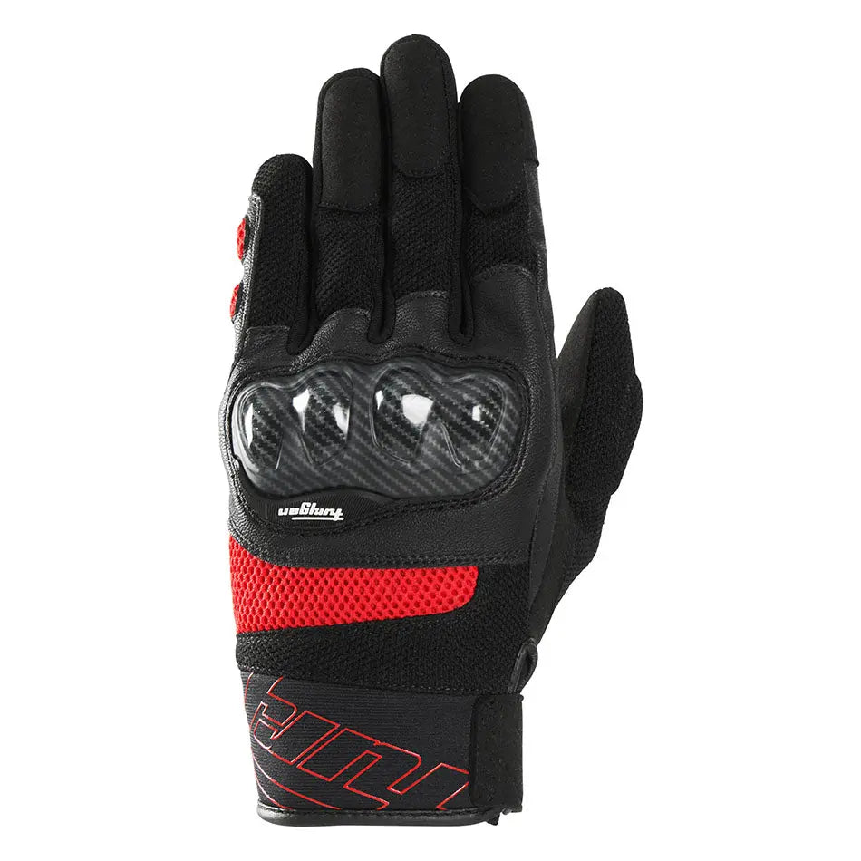 Furygan Galax Evo Textile Gloves Black / Red FREE UK Delivery, FREE 365 Day Returns | Moto Central