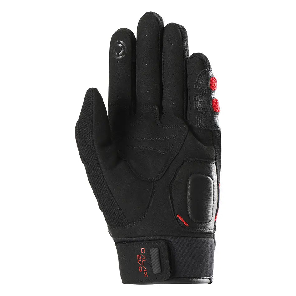 Furygan Galax Evo Textile Gloves Black / Red FREE UK Delivery, FREE 365 Day Returns | Moto Central