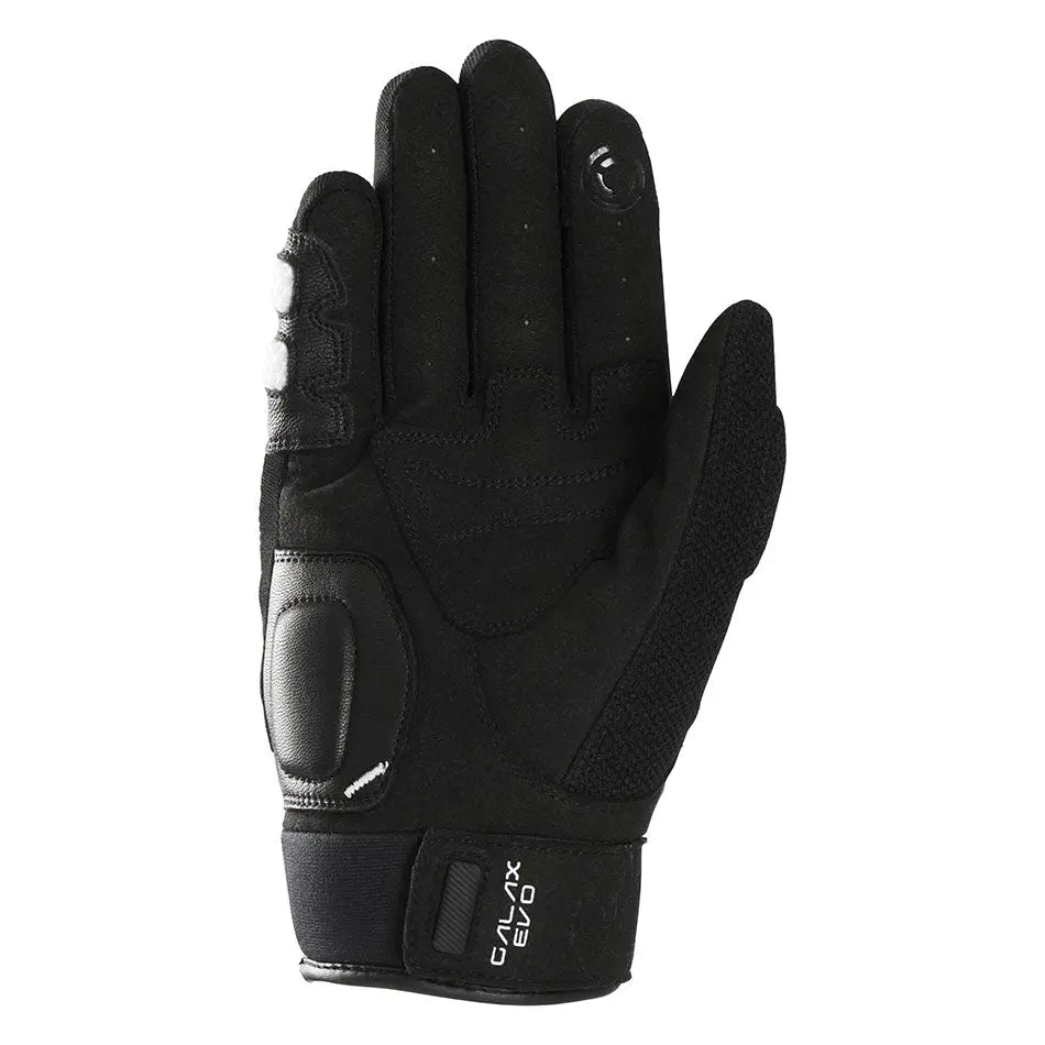Furygan Galax Evo Textile Gloves Black / White FREE UK Delivery, FREE 365 Day Returns | Moto Central
