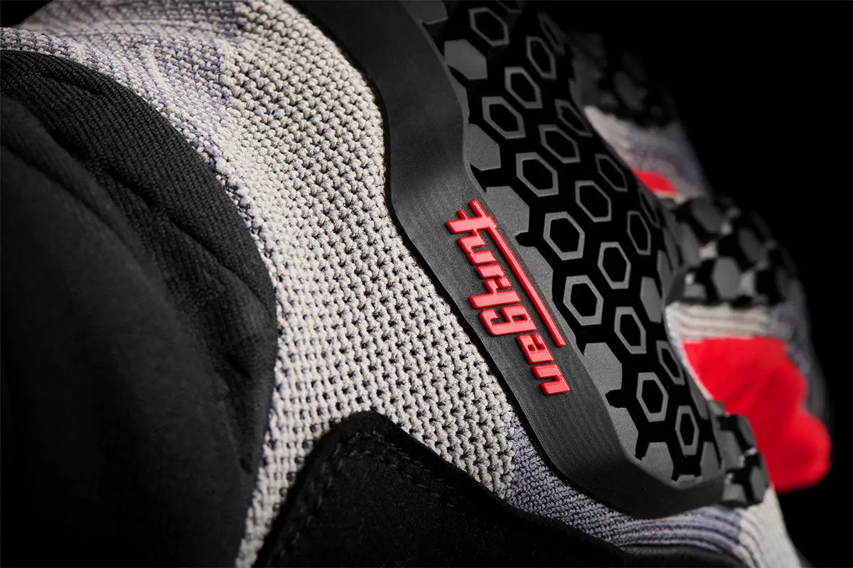 Furygan Jack Textile Gloves Black / Grey / Red FREE UK Delivery, FREE 365 Day Returns | Moto Central