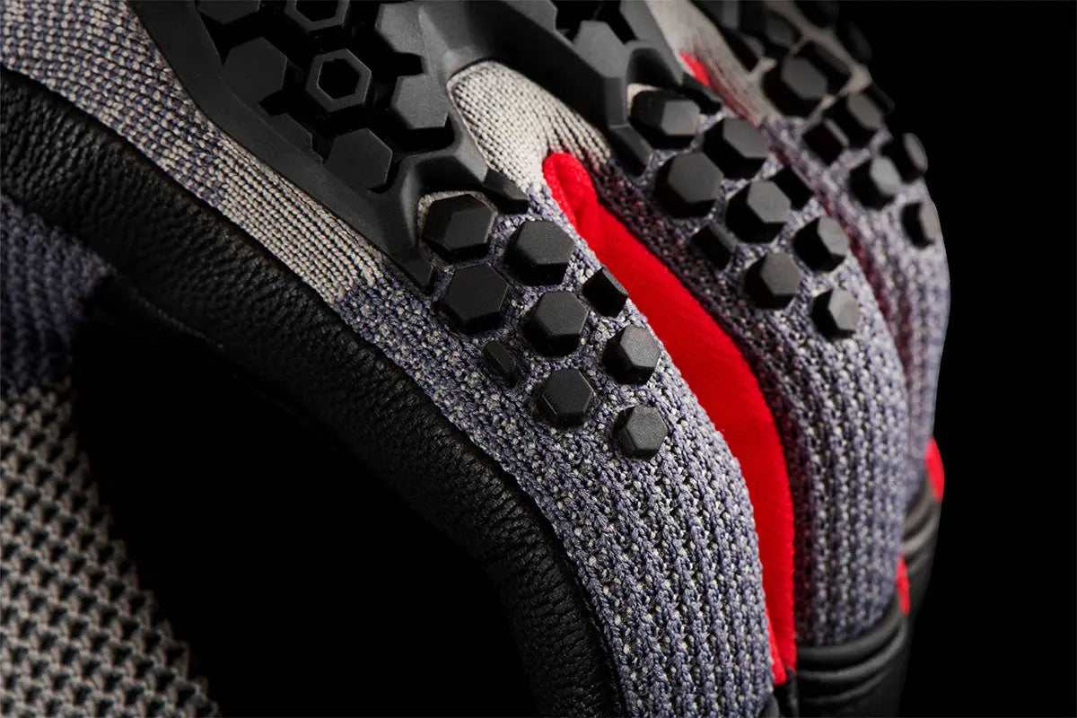 Furygan Jack Textile Gloves Black / Grey / Red FREE UK Delivery, FREE 365 Day Returns | Moto Central