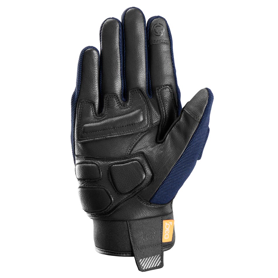 Furygan Jet D3O Evo Gloves Blue / Black FREE UK Delivery, FREE 365 Day Returns | Moto Central