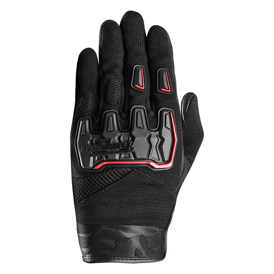 Furygan Shade Textile Gloves Black / Red FREE UK Delivery, FREE 365 Day Returns | Moto Central