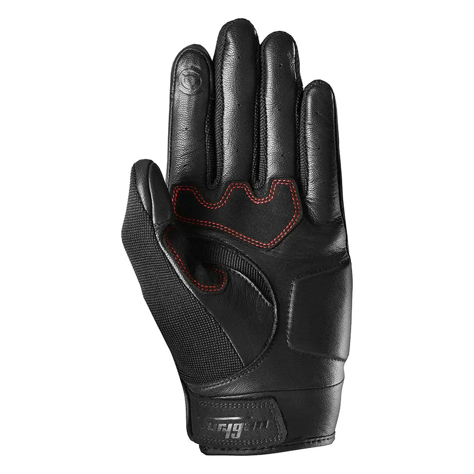 Furygan Shade Textile Gloves Black / Red FREE UK Delivery, FREE 365 Day Returns | Moto Central