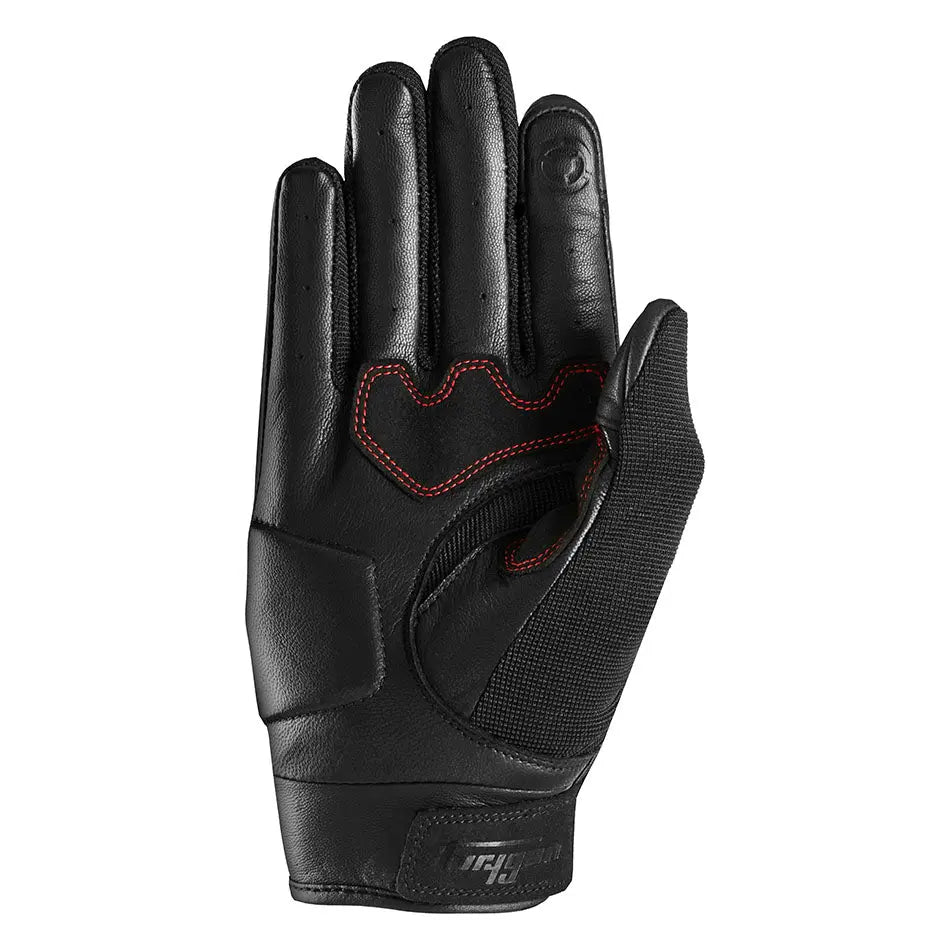Furygan Shade Textile Gloves Black / Red FREE UK Delivery, FREE 365 Day Returns | Moto Central