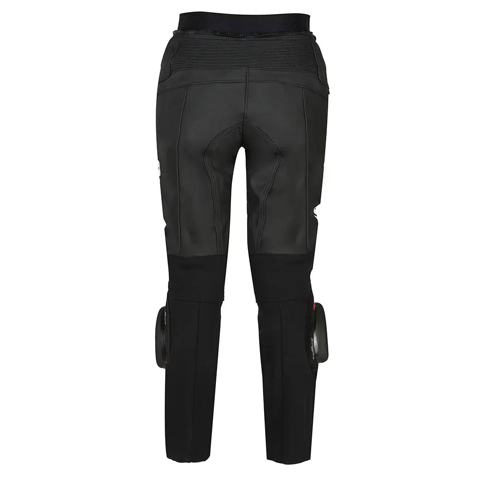 Furygan Bud Ladies Leather Trouser Black / White FREE UK Delivery, FREE 365 Day Returns | Moto Central