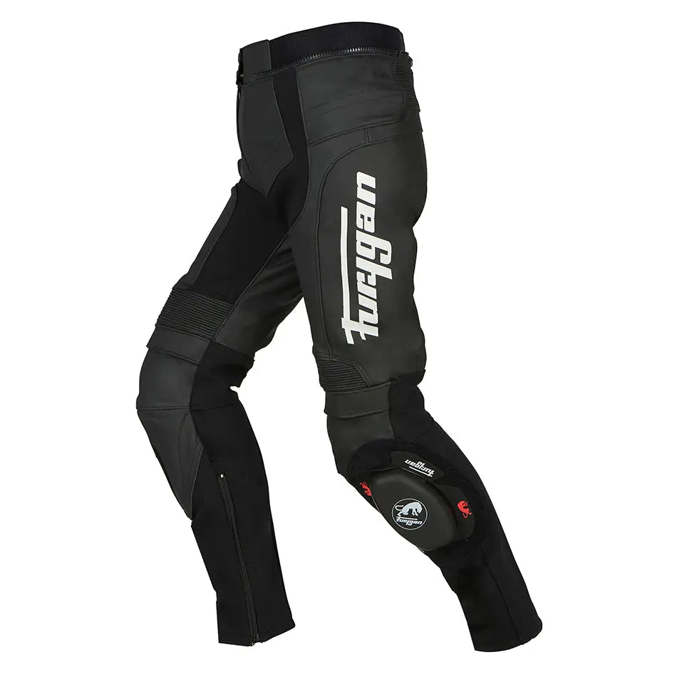 Furygan Bud Ladies Leather Trouser Black / White FREE UK Delivery, FREE 365 Day Returns | Moto Central