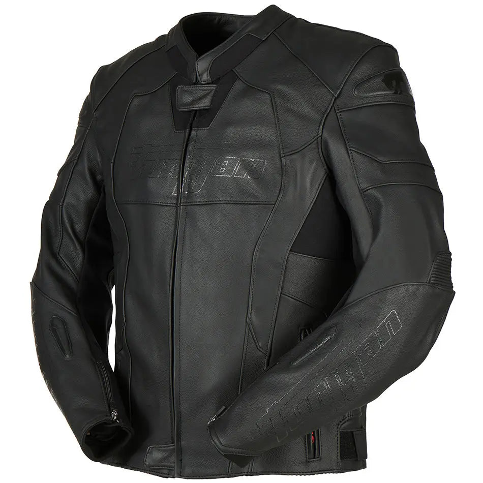 Furygan Nitros Leather Jacket Black FREE UK Delivery, FREE 365 Day Returns | Moto Central