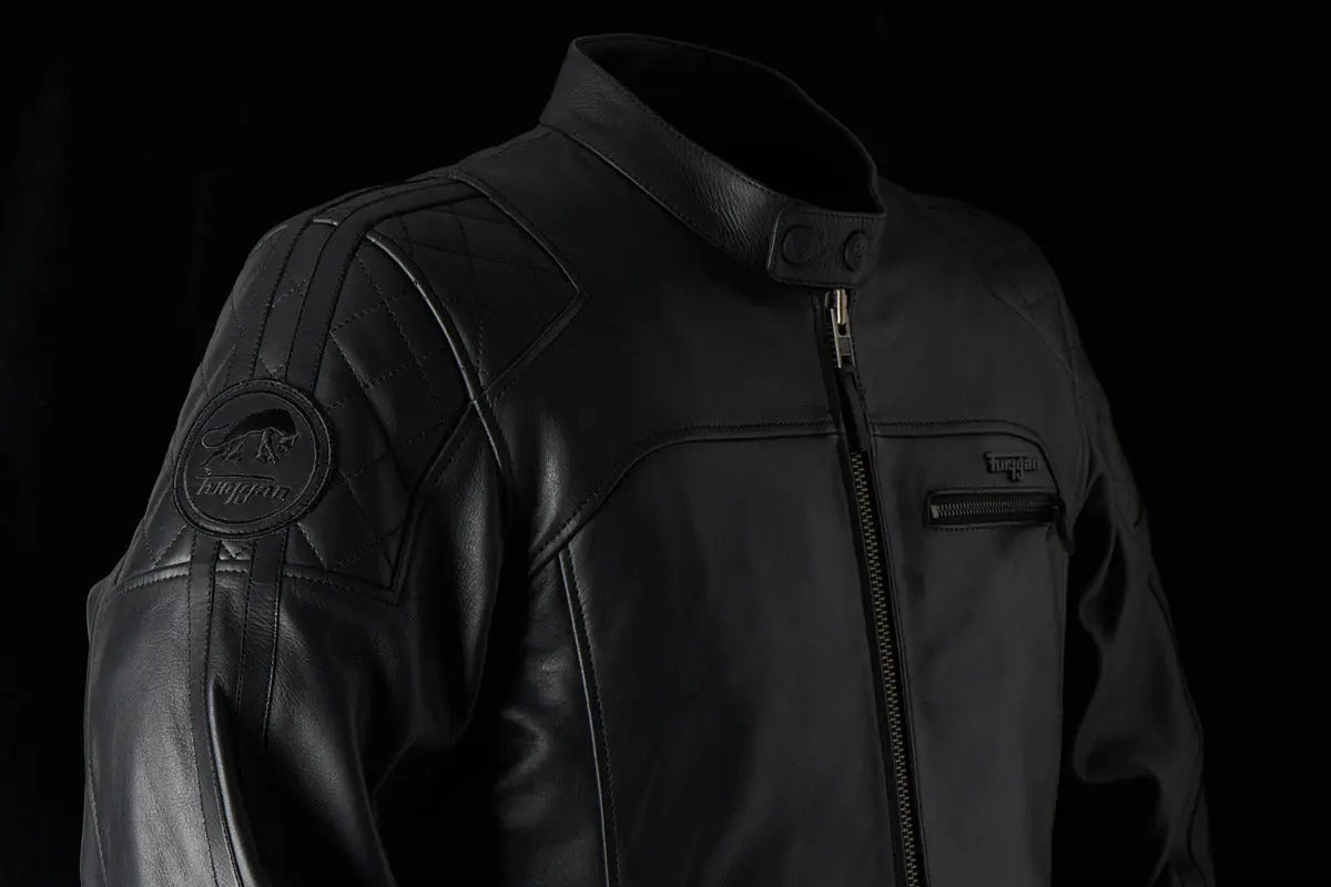 Furygan Legend Evo Leather Jacket Black FREE UK Delivery, FREE 365 Day Returns | Moto Central