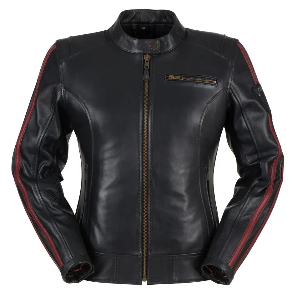 Furygan L'Intrepide Ladies Leather Jacket Black FREE UK Delivery, FREE 365 Day Returns | Moto Central