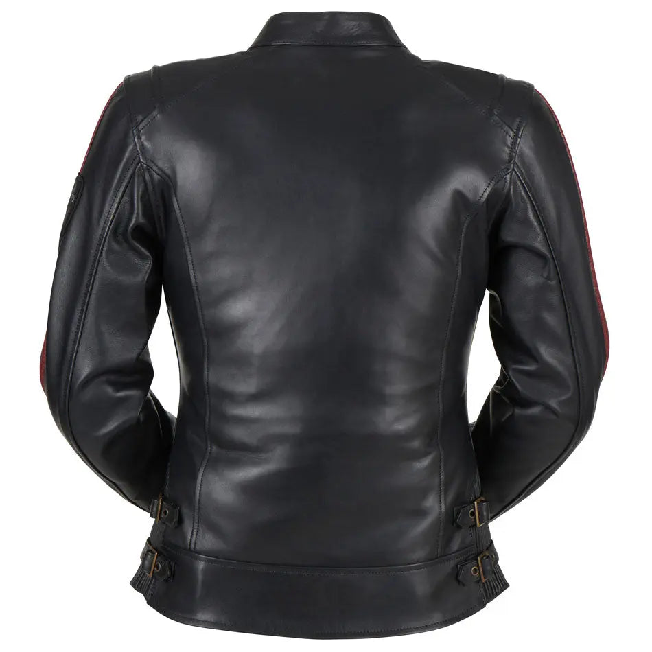 Furygan L'Intrepide Ladies Leather Jacket Black FREE UK Delivery, FREE 365 Day Returns | Moto Central