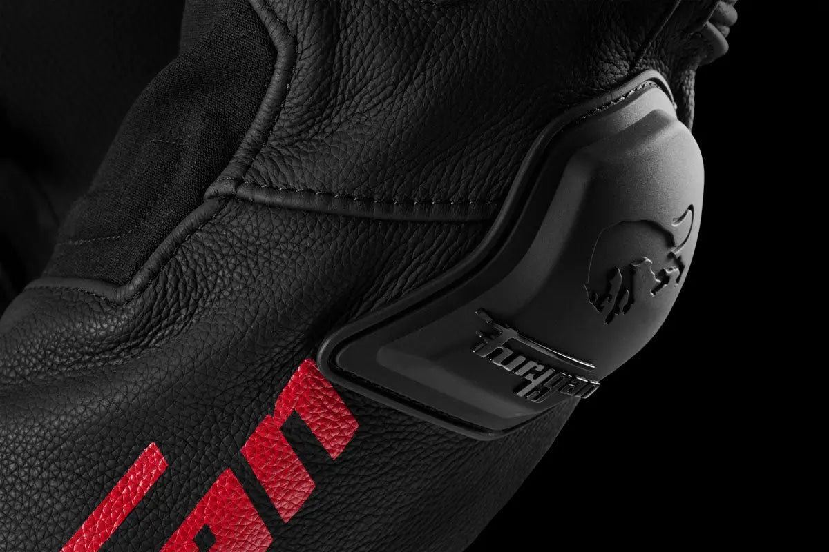 Furygan Raptor Evo 3 Leather Jacket Black / Red / Red FREE UK Delivery, FREE 365 Day Returns | Moto Central