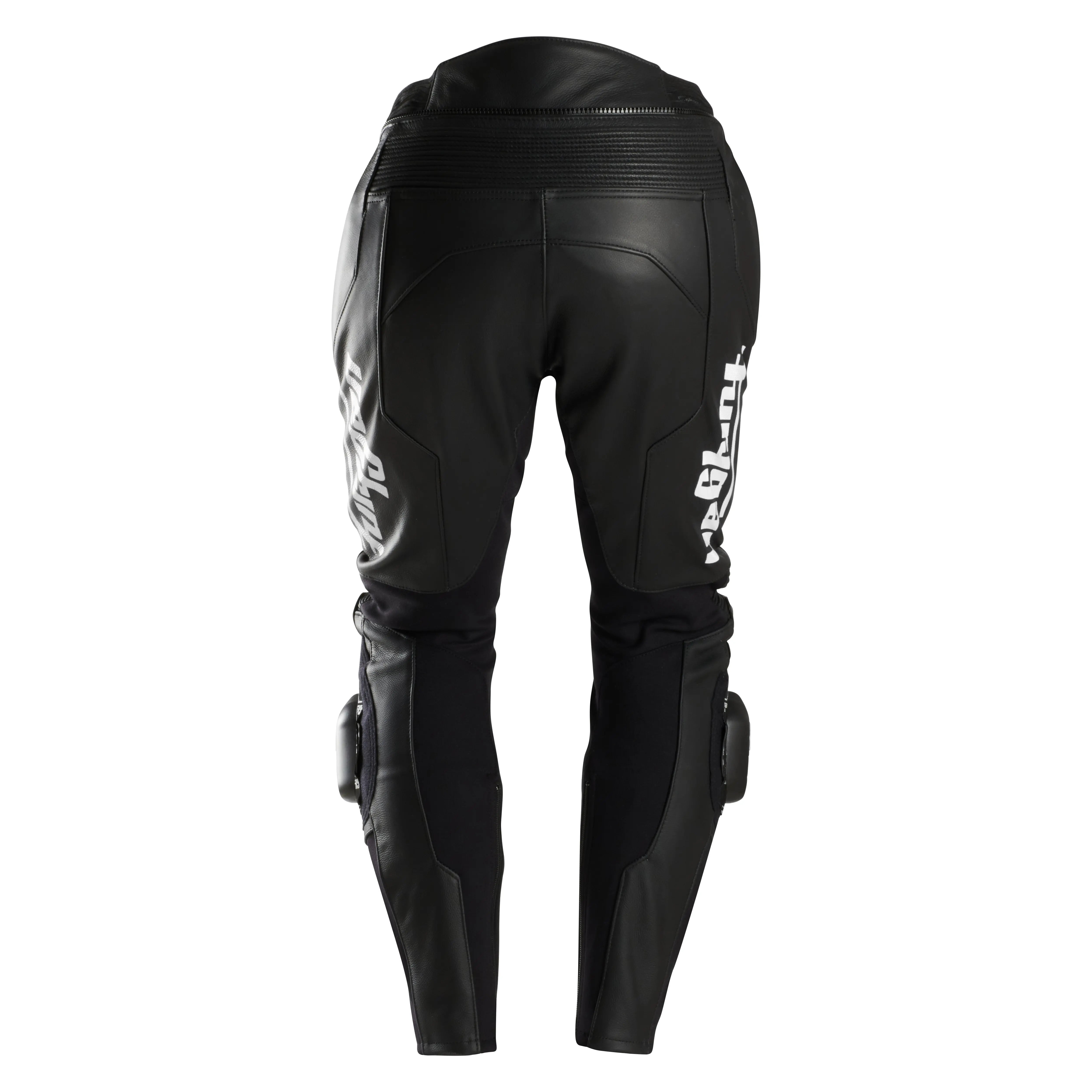Furygan Drack Leather Trouser Black / White FREE UK Delivery, FREE 365 Day Returns | Moto Central